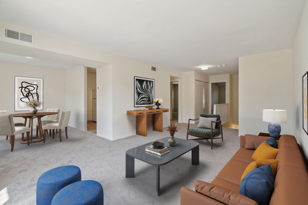 Interior apartment living room