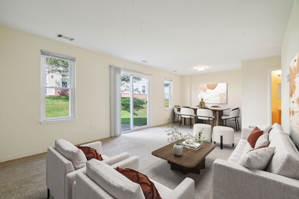 Interior apartment living room